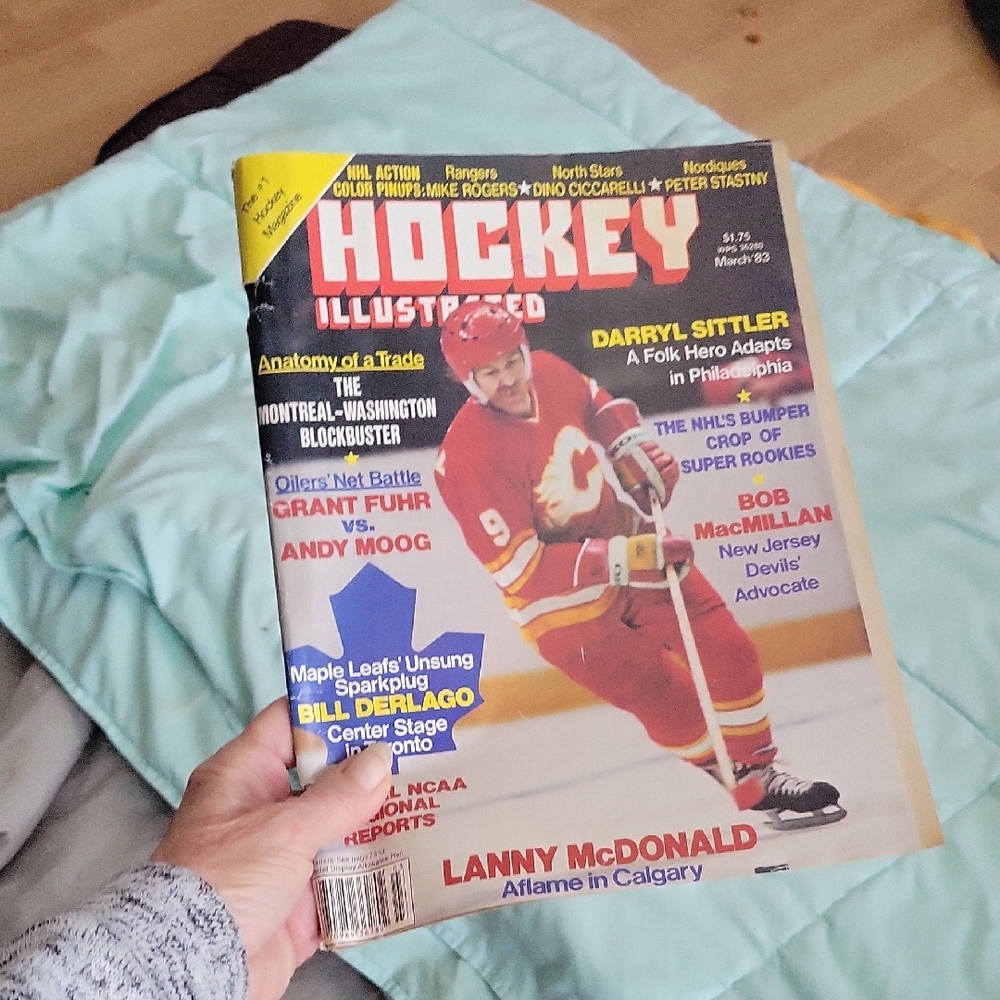 Vintage 1983  Hockey Illustrated Magazine